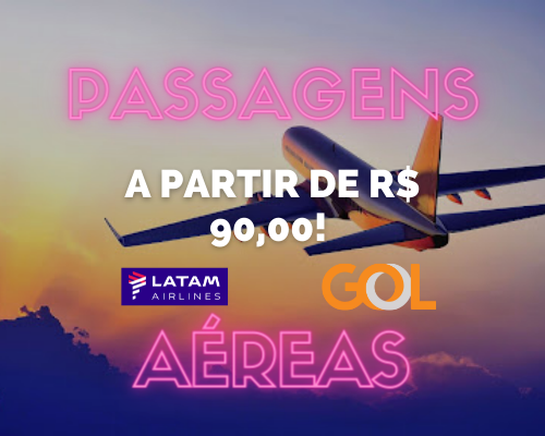Aprenda como comprar passagens Aéreas Gol, Latam E Azul – A Partir De R$90!