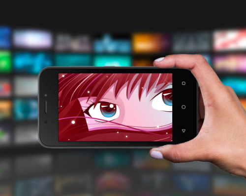 Anime no celular